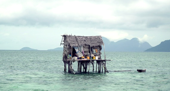 Habitation au milieu de l'Océan