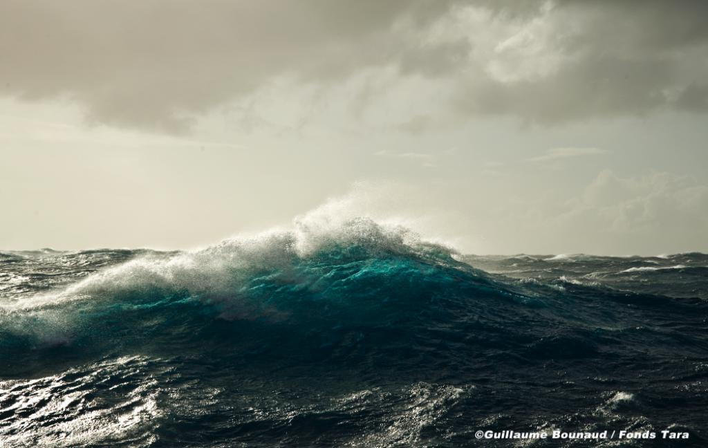 Œuvre de Guillaume Bounaud : photographie de vagues