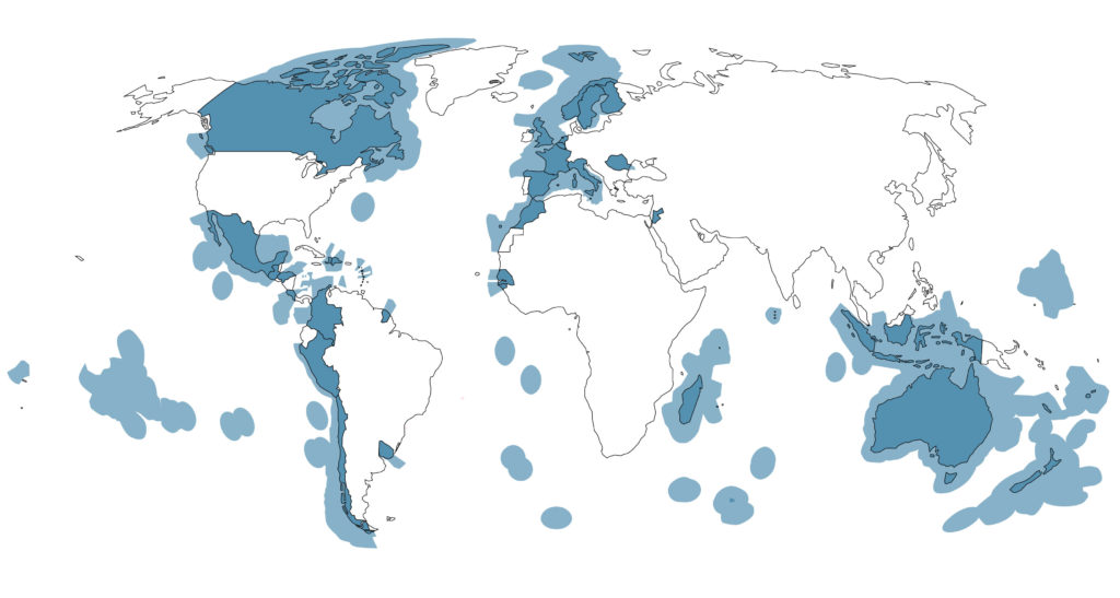 The 41 signatories of the third Because of the Ocean declaration