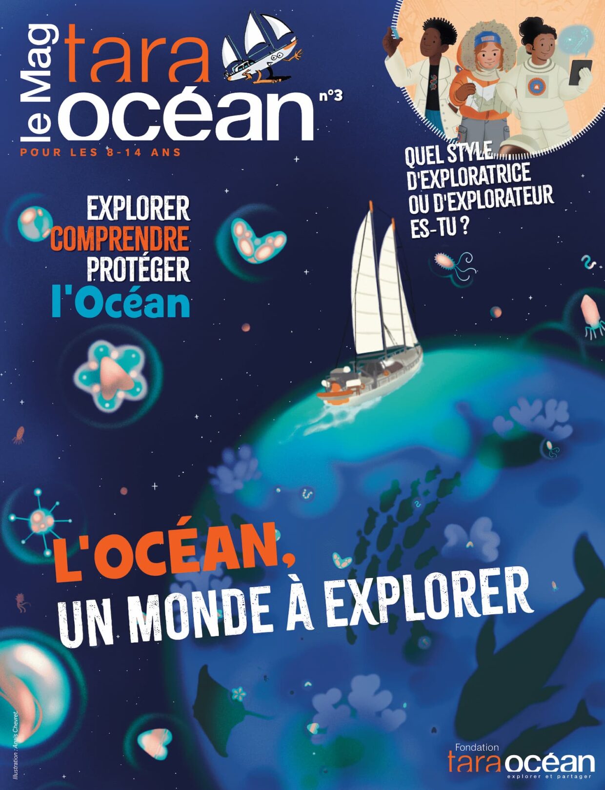 Couverture du journal Tara océan le mag numéro 3