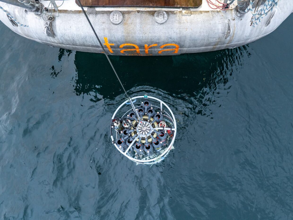 Mise à l'eau de la rosette